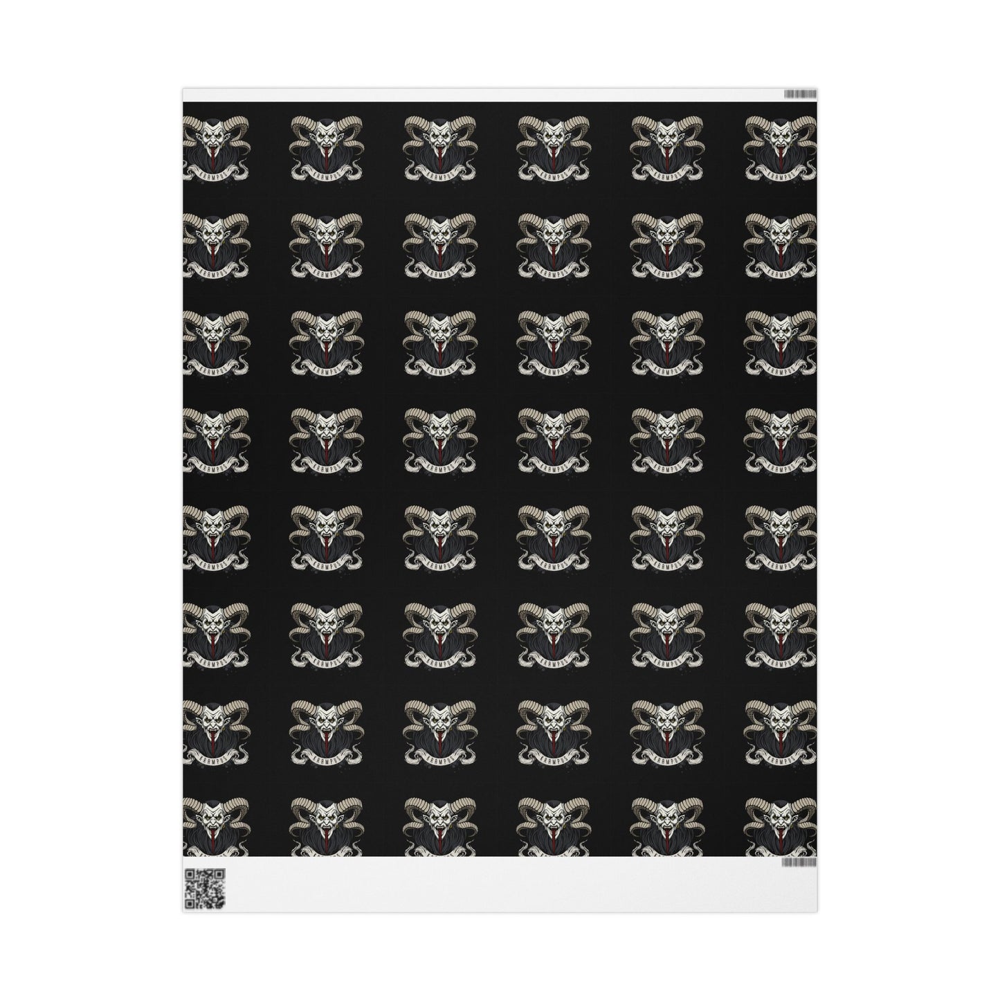 Cursed & Gifted: The Krampus Wrap Roll - Stylish Wrapping Paper for Any Occasion | Unique Gift Wrap, Holiday Decor, Birthday Present, Eco-Friendly Gift Wrap, Party Supplies