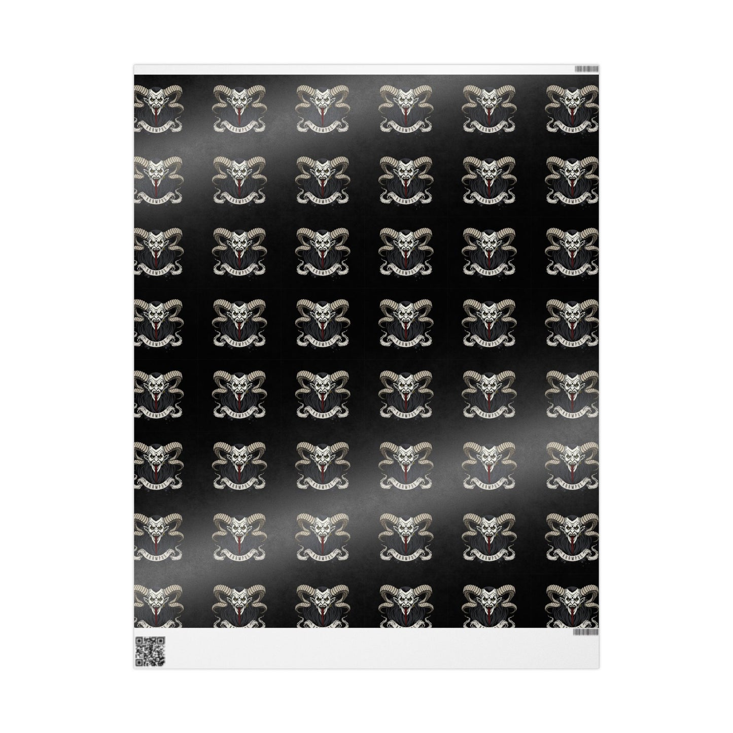 Cursed & Gifted: The Krampus Wrap Roll - Stylish Wrapping Paper for Any Occasion | Unique Gift Wrap, Holiday Decor, Birthday Present, Eco-Friendly Gift Wrap, Party Supplies