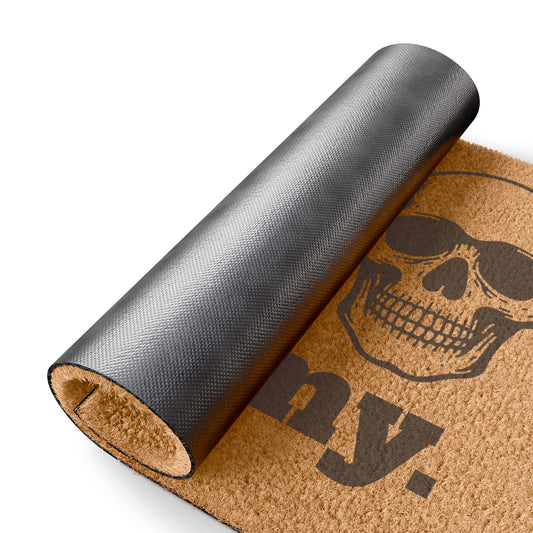 Live, Laugh, Lobotomy – Dark Humor Doormat - Funny Home Decor for Welcoming Guests with Attitude, Ideal for Housewarming, Birthdays, or Just Because, Entryway Mat, [...]
