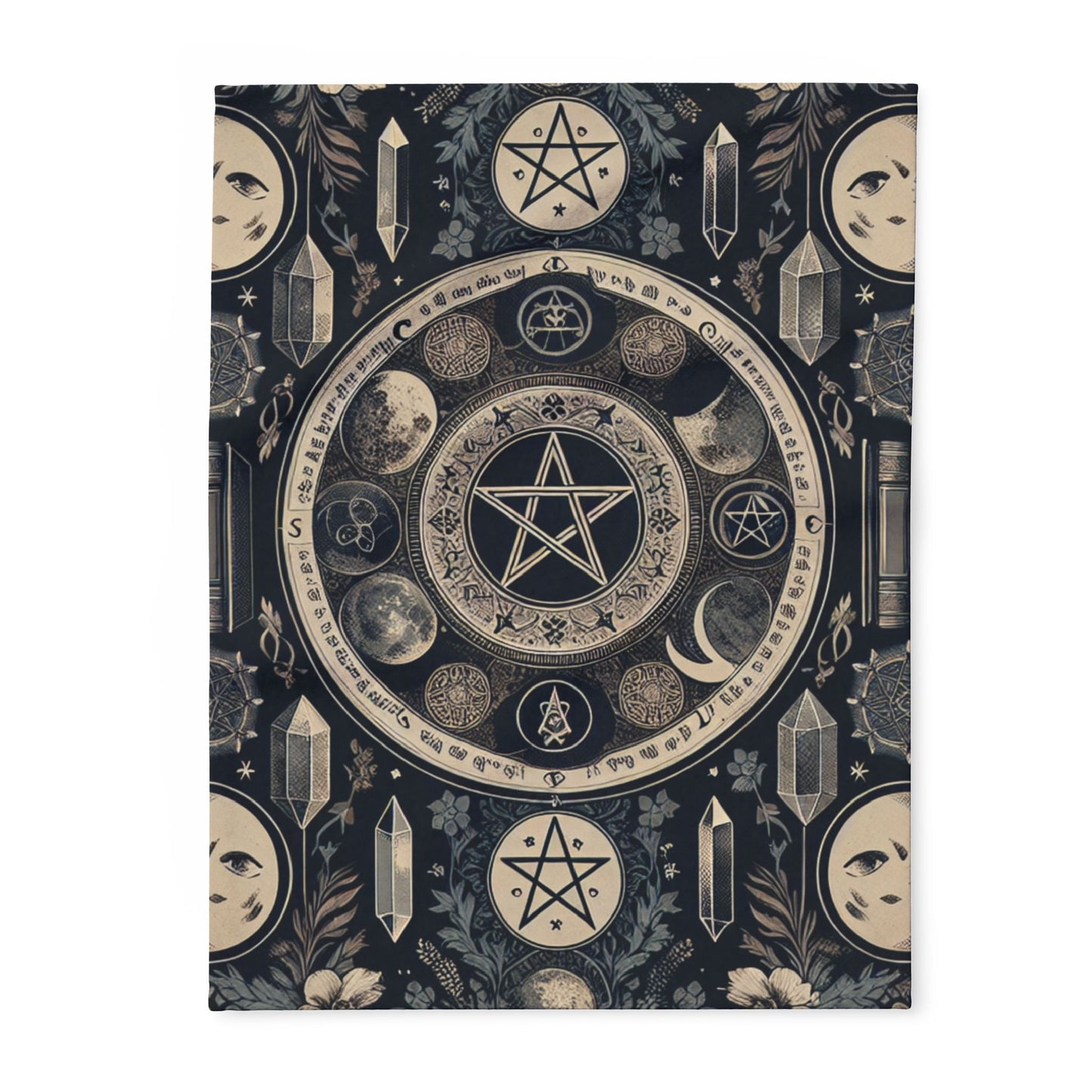 The Spellbound Sigil Blanket | Cozy Home Decor for Witches, Halloween & Spirituality Lovers | Gift for Witchy Celebrations, [...]