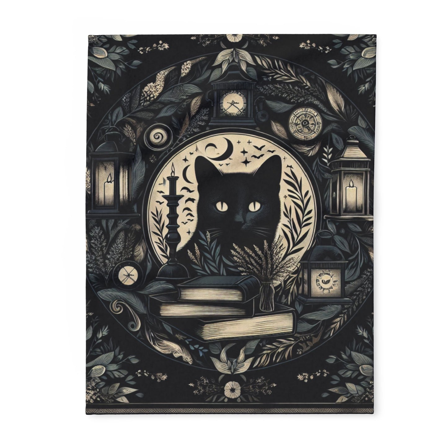 The Familiar’s Study Fleece Blanket | Cozy Home Decor for Witches, Halloween & Spirituality Lovers | Gift for Witchy Celebrations, [...]