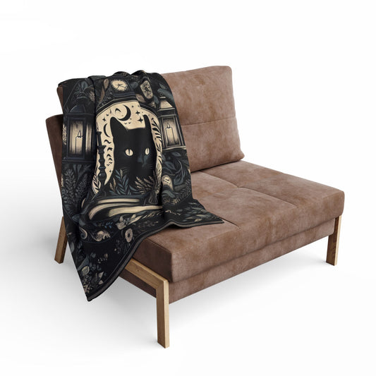 The Familiar’s Study Fleece Blanket | Cozy Home Decor for Witches, Halloween & Spirituality Lovers | Gift for Witchy Celebrations, [...]