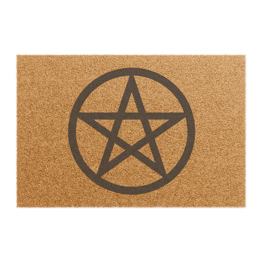The Threshold Sigil – Pentagram Protection Mat - Funny Home Decor for Welcoming Guests with Attitude, Ideal for Housewarming, Birthdays, or Just Because, Entryway Mat, [...]