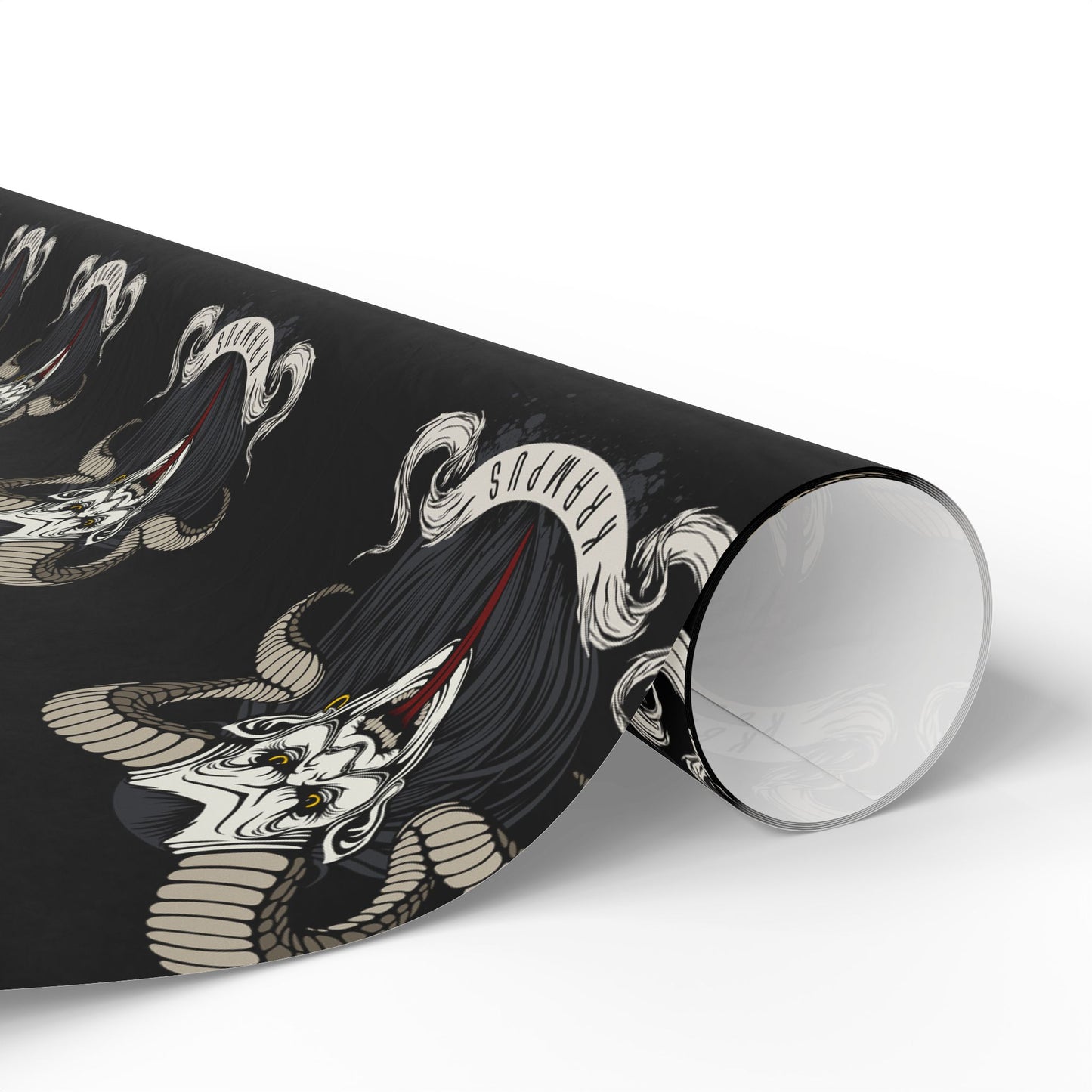 Cursed & Gifted: The Krampus Wrap Roll - Stylish Wrapping Paper for Any Occasion | Unique Gift Wrap, Holiday Decor, Birthday Present, Eco-Friendly Gift Wrap, Party Supplies