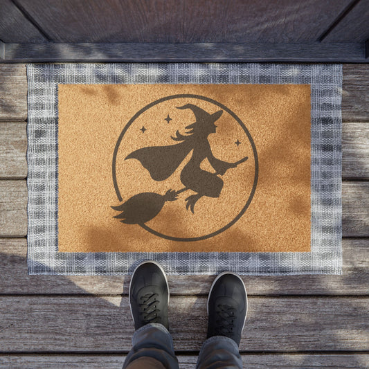 Flight Risk – Broomstick Silhouette Doormat - Funny Home Decor for Welcoming Guests with Attitude, Ideal for Housewarming, Birthdays, or Just Because, Entryway Mat, [...]