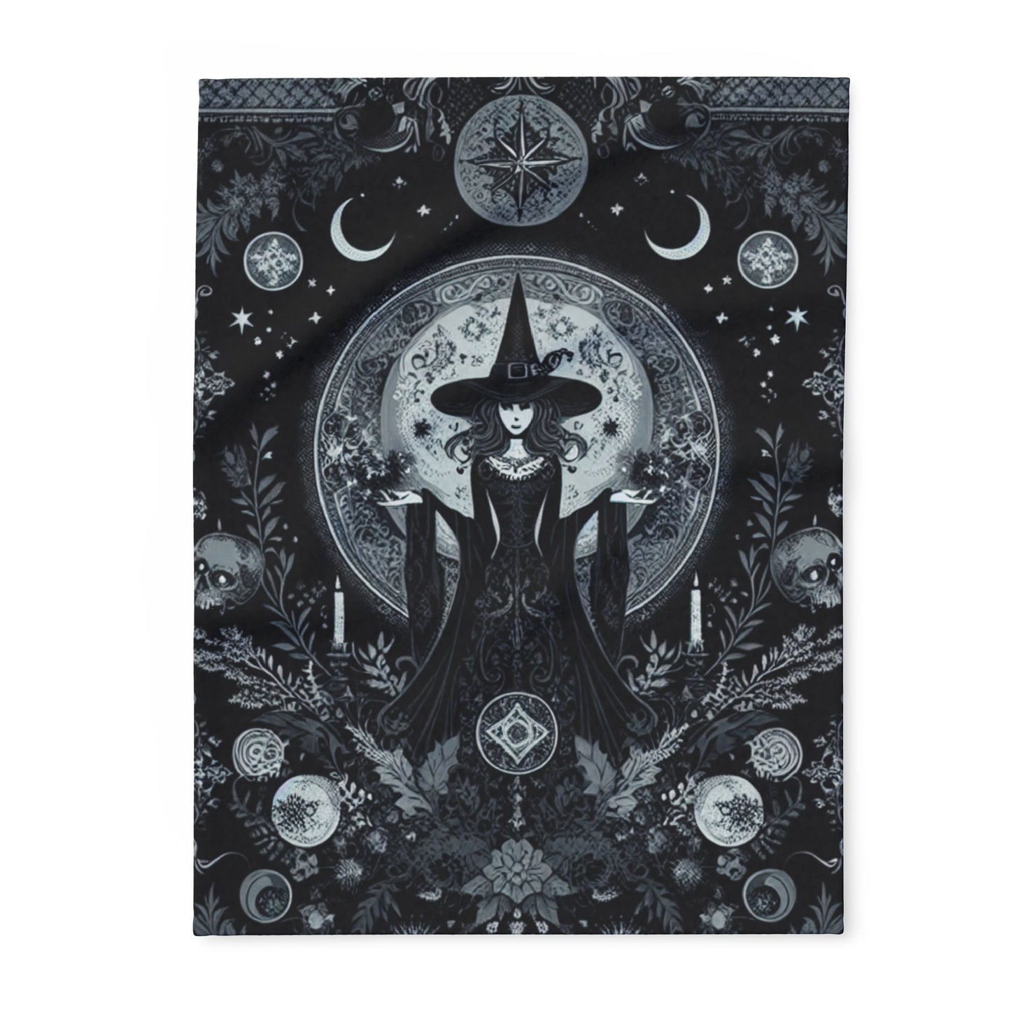 Midnight Hex & Chill Fleece Blanket | Cozy Home Decor for Witches, Halloween & Spirituality Lovers | Gift for Witchy Celebrations, [...]