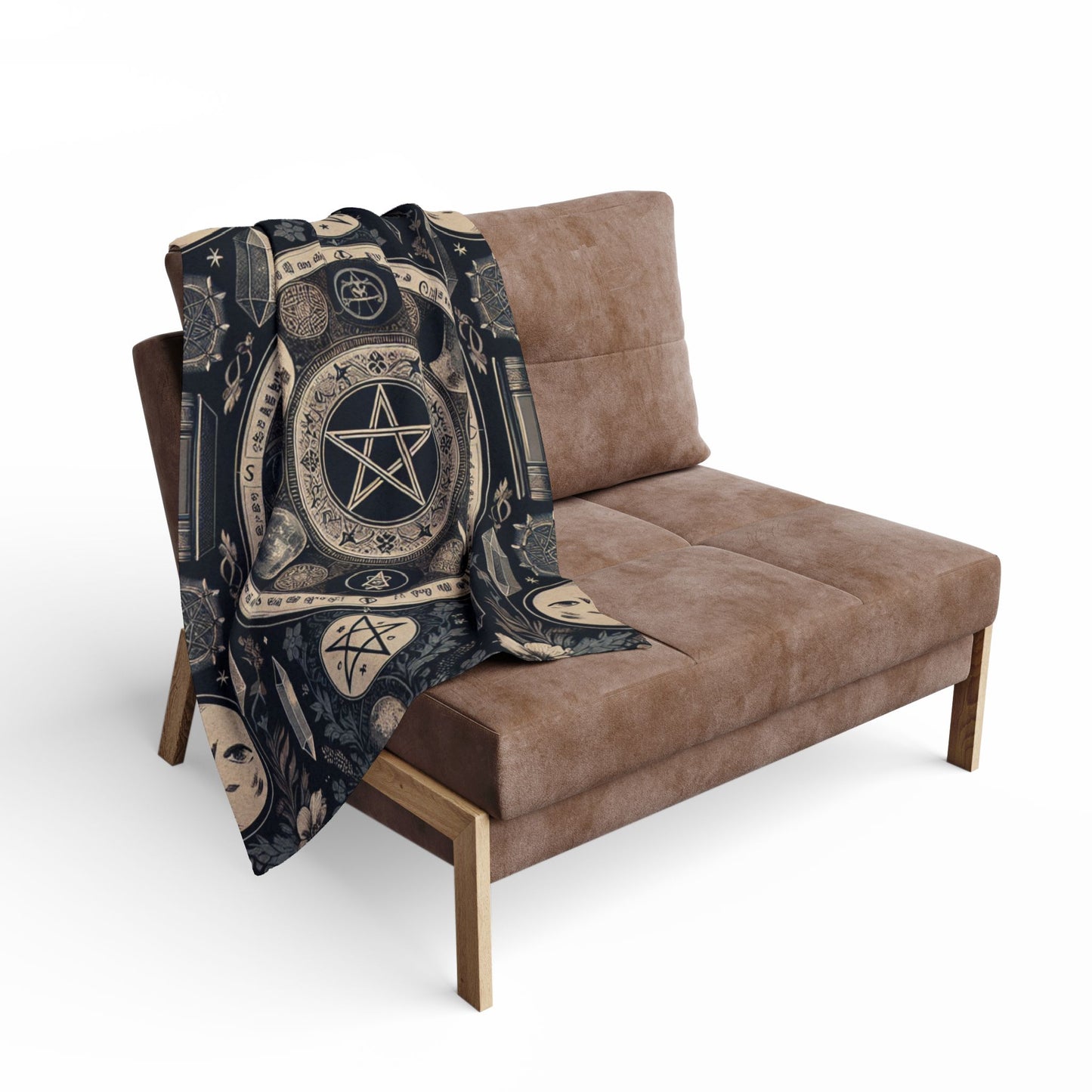 The Spellbound Sigil Blanket | Cozy Home Decor for Witches, Halloween & Spirituality Lovers | Gift for Witchy Celebrations, [...]