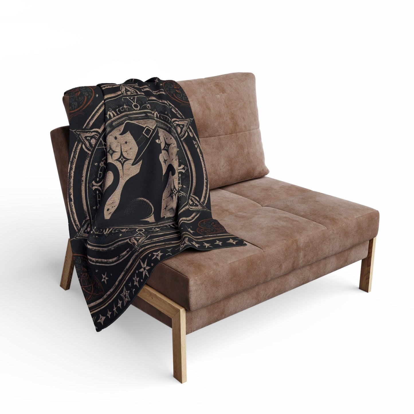 The Midnight Muse Blanket | Cozy Home Decor for Witches, Halloween & Spirituality Lovers | Gift for Witchy Celebrations, [...]