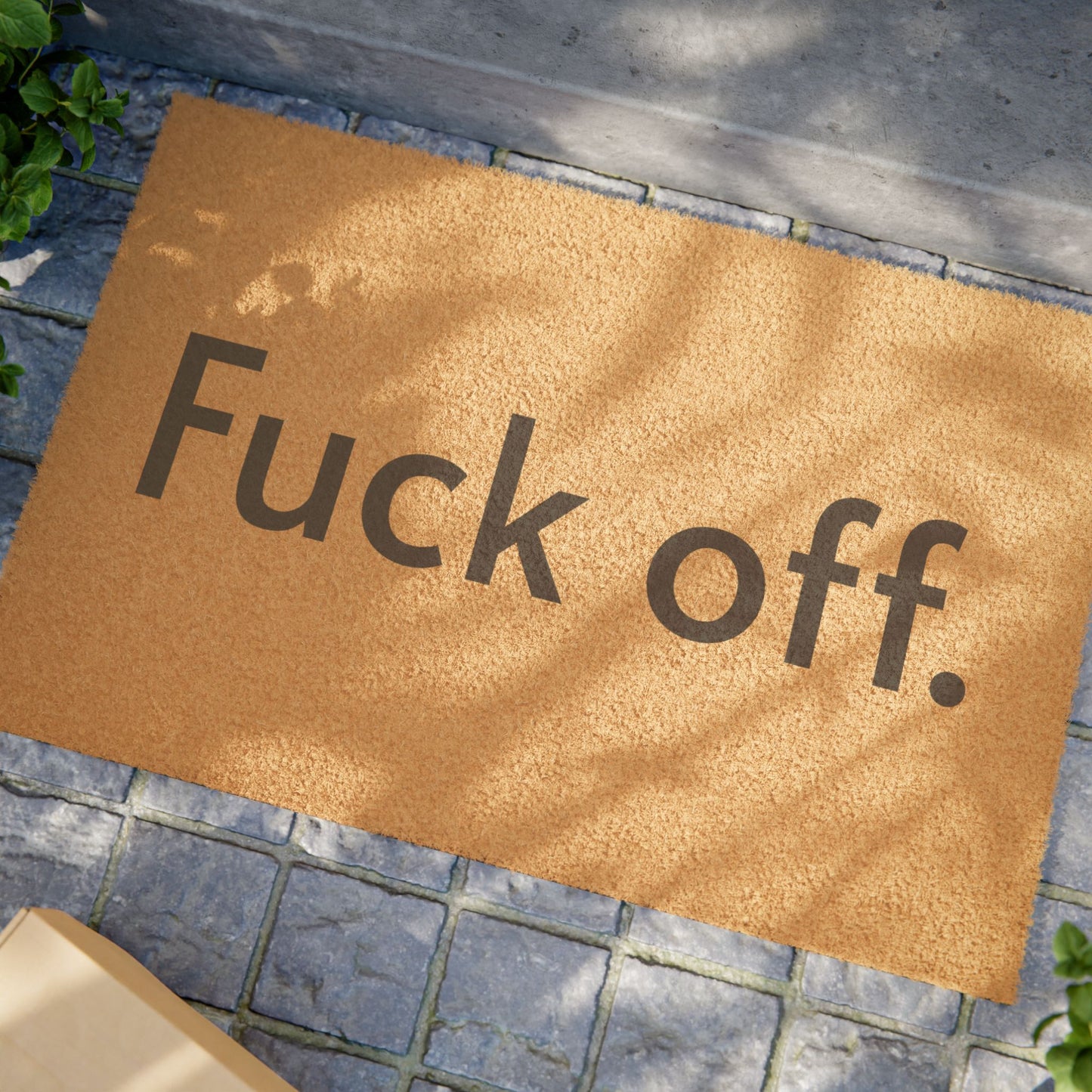 F*ck Off Sassy Doormat - Funny Home Decor for Welcoming Guests with Attitude, Ideal for Housewarming, Birthdays, or Just Because, Entryway Mat, [...]